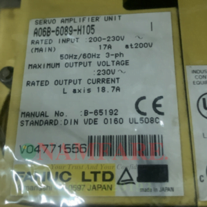 Servo Drive Fanuc A06B-6089-H105