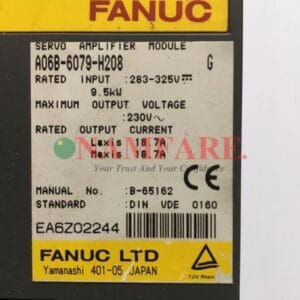 DRIVER FANUC A06B-6079-H301