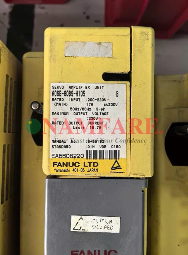 DRIVER FANUC A06B-6089-H105